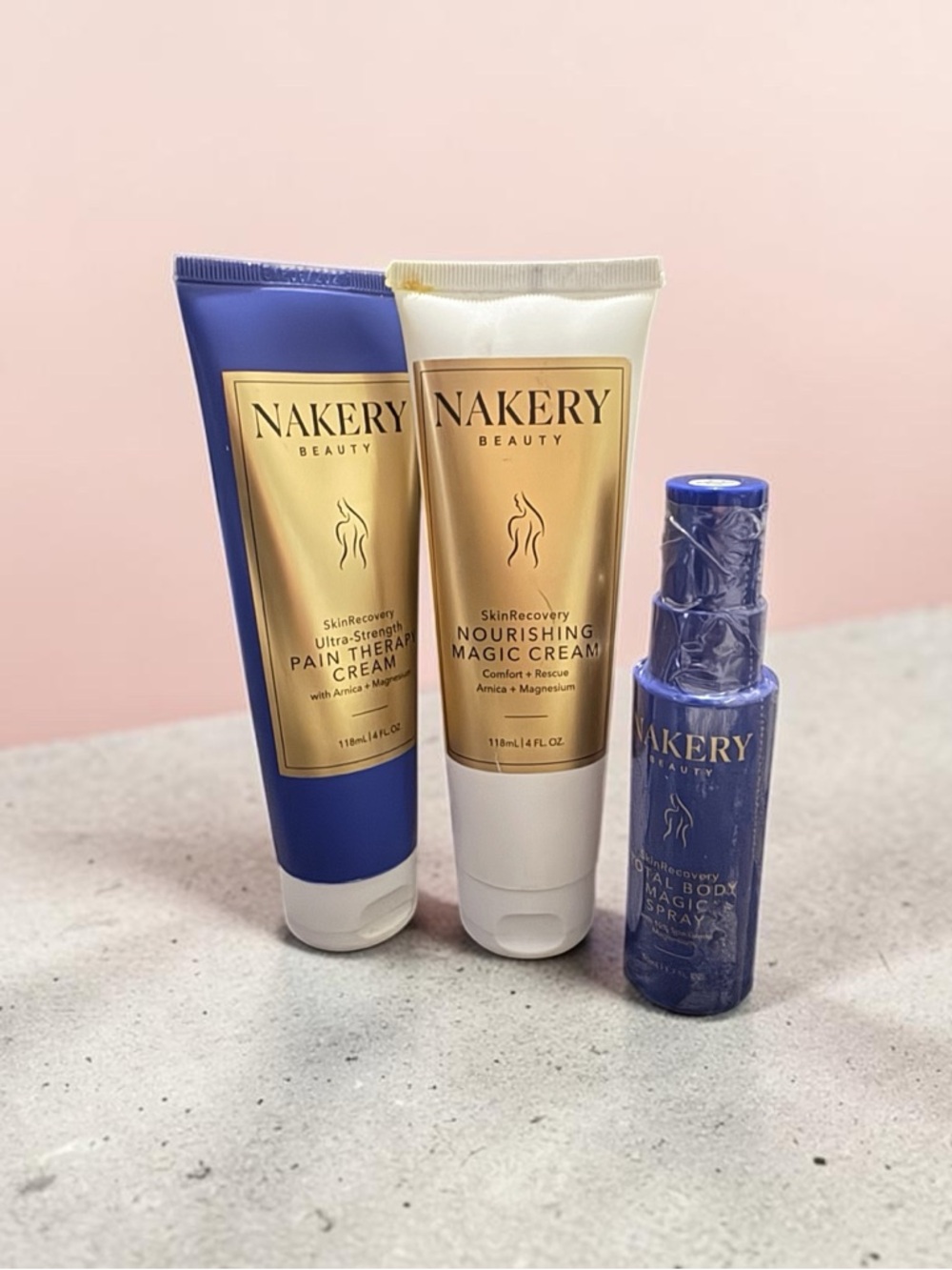 Nakery Beauty Nourishing Magic Cream & Pain Therapy Cream Bundle